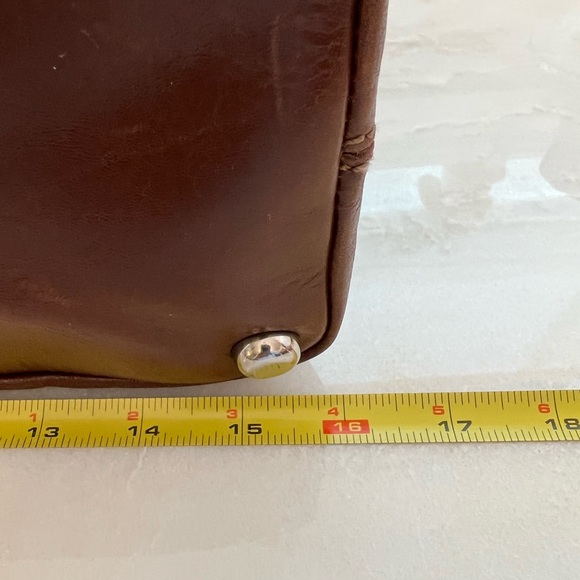 MARC JACOBS BLAKE BROWN LEATHER SATCHEL VINTAGE - Picture 13 of 15